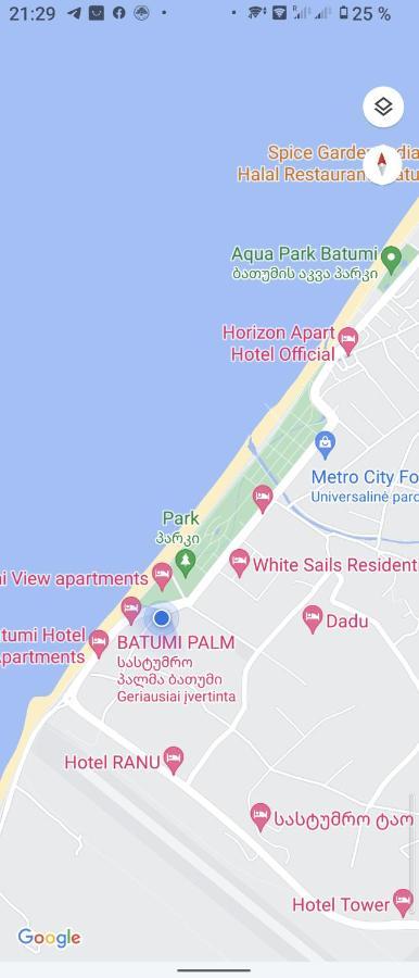 شقة Bat Towers Studia باتومي المظهر الخارجي الصورة